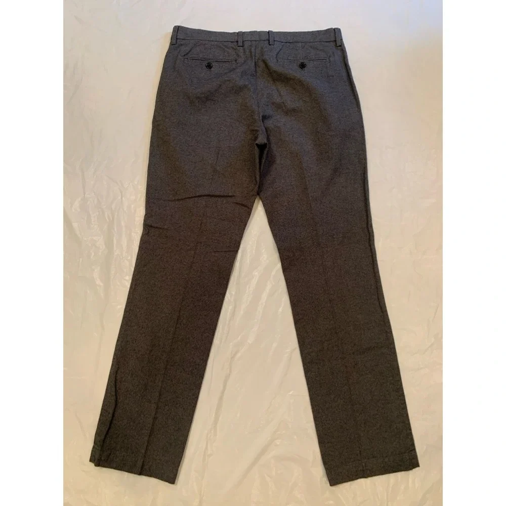 Banana Republic Kentfield Men's Straight Fit Grey Pants 33x32
